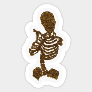Tobacco Skeleton Sticker